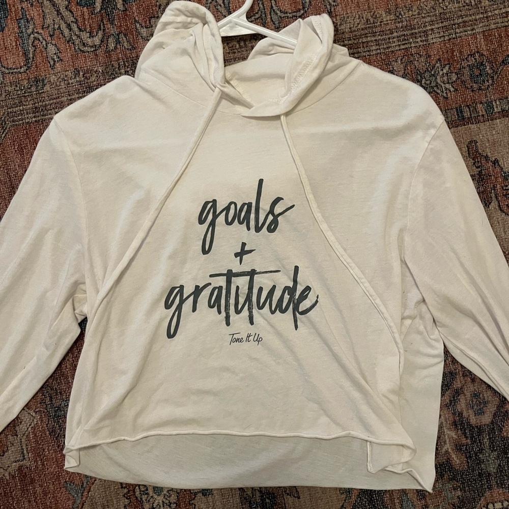 Tone it up hoodie top